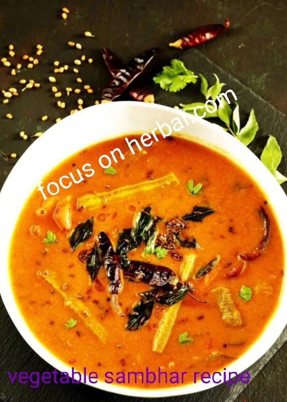 Vegetable sambhar recipe 