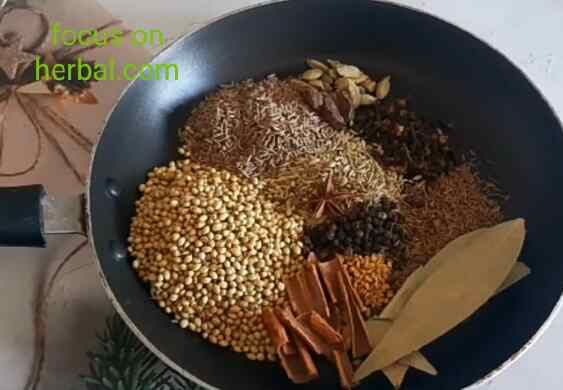 Special home made sabji masala powder in Hindi