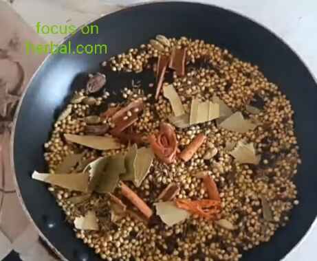 Special home made sabji masala powder in Hindi