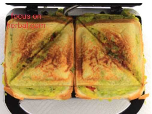 Veg masala toast sandwich