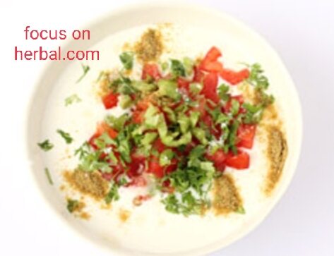 Tomato raita recipe