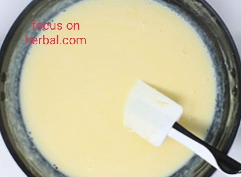 Desert fruit custard recipe 