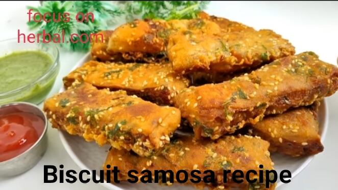 Biscuit samosa recipe 