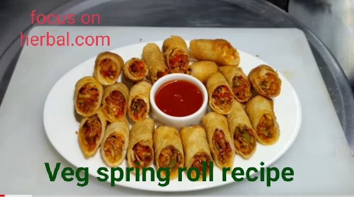 Veg spring roll recipe 