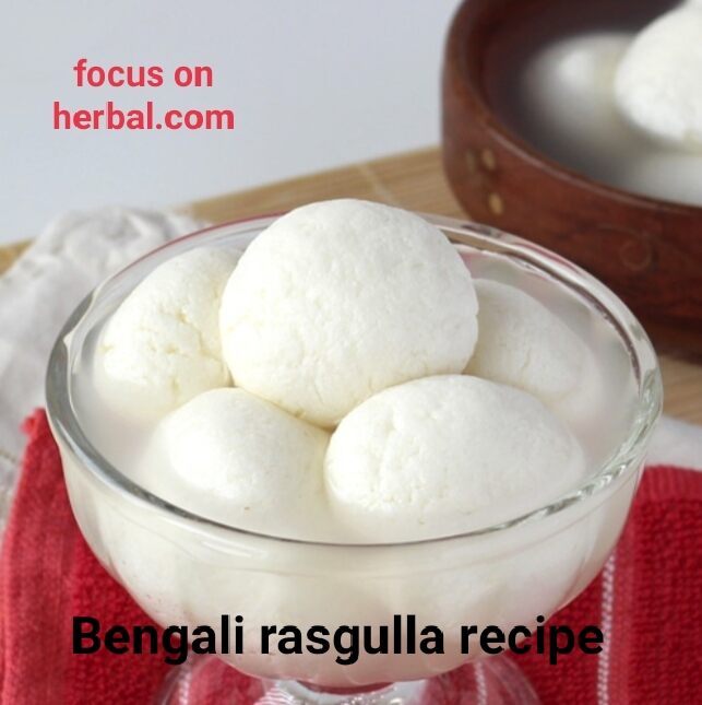 Bengali style rasgulla recipe 