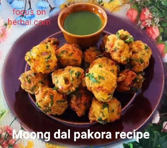 Moong dal pakora recipe 