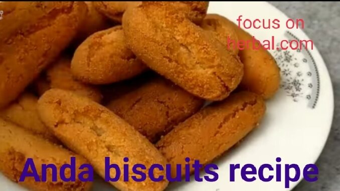 Anda biscuits recipe 