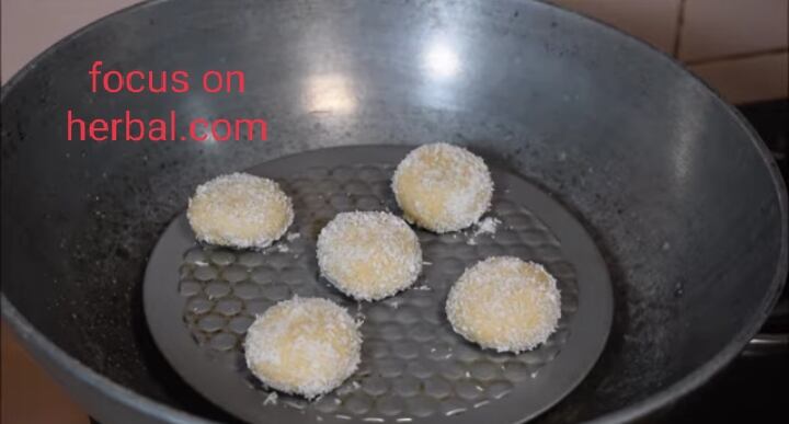 Wheat flour coconut cookies 