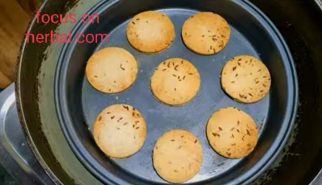 Eggless jeera biscuits recipe 