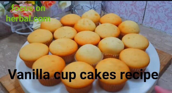 Vanilla cup cakes recipe 