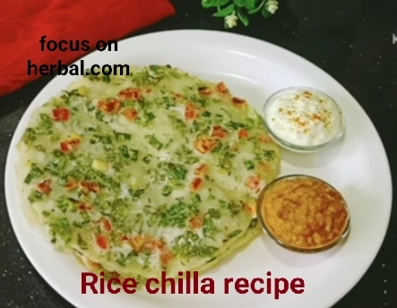 Rice chilla recipe 