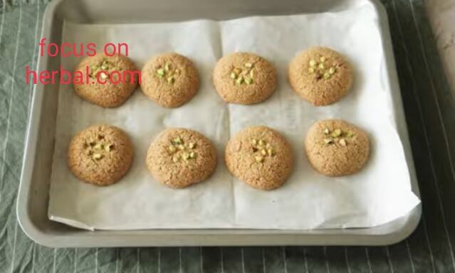 Healthy oats nankhatai cookies 