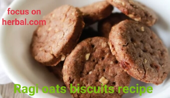 Ragi oats biscuits recipe 